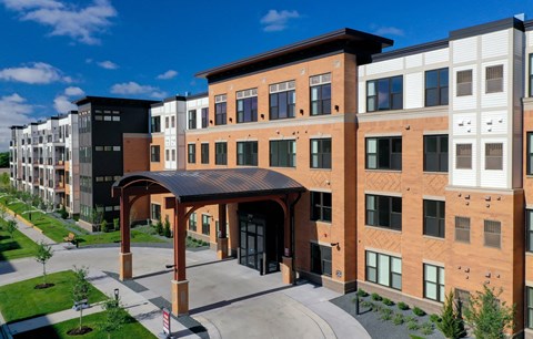 Exterior View Of Property at The Legends at Berry 62+ Apartments, St. Paul